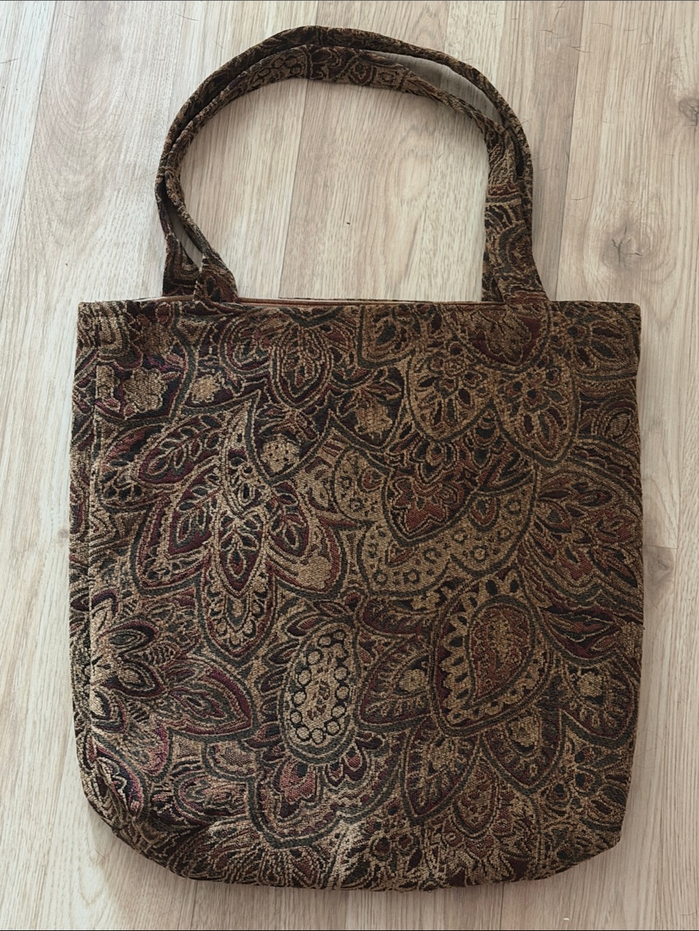 Vintage Ralph Lauren Tapestry Tote Bag